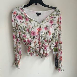 Floral flowy top